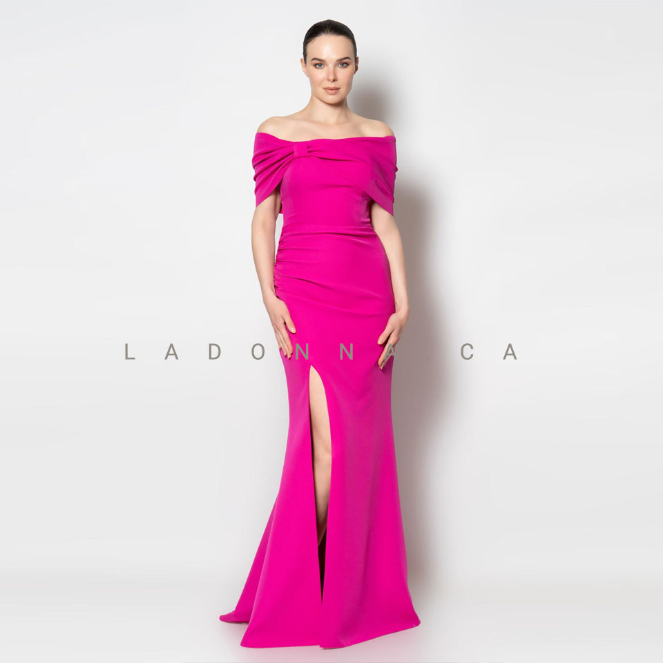 Pink Long Evening Dress