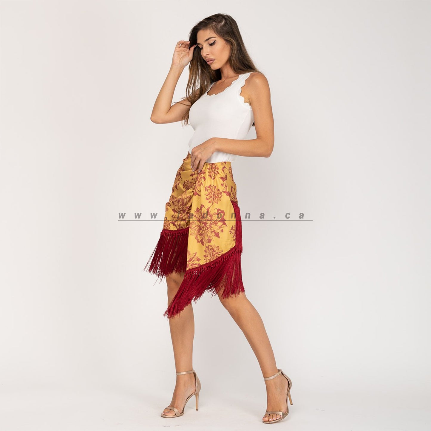 beautiful sassy fringe skirt