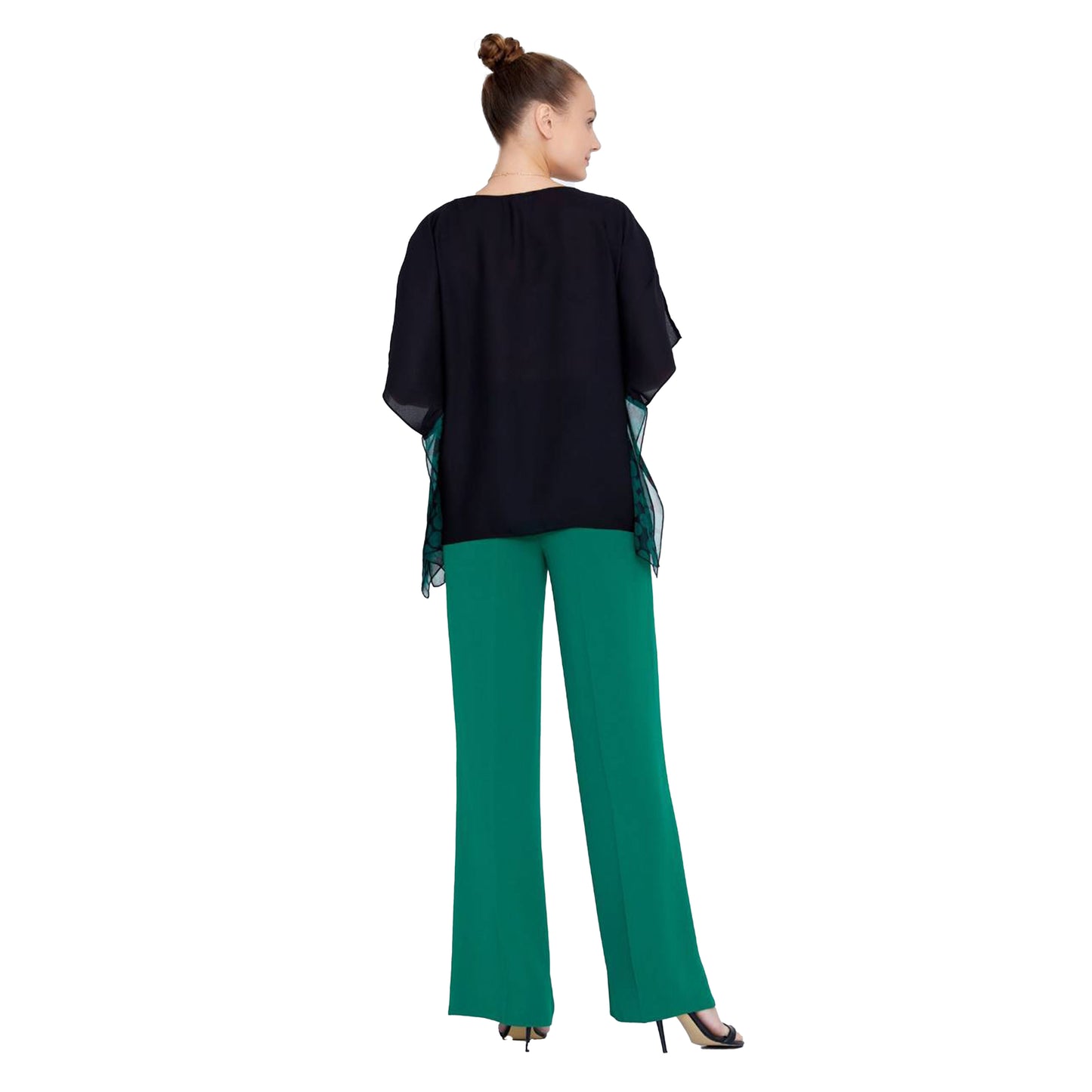 EXPLOSION Black - Green Blouse
