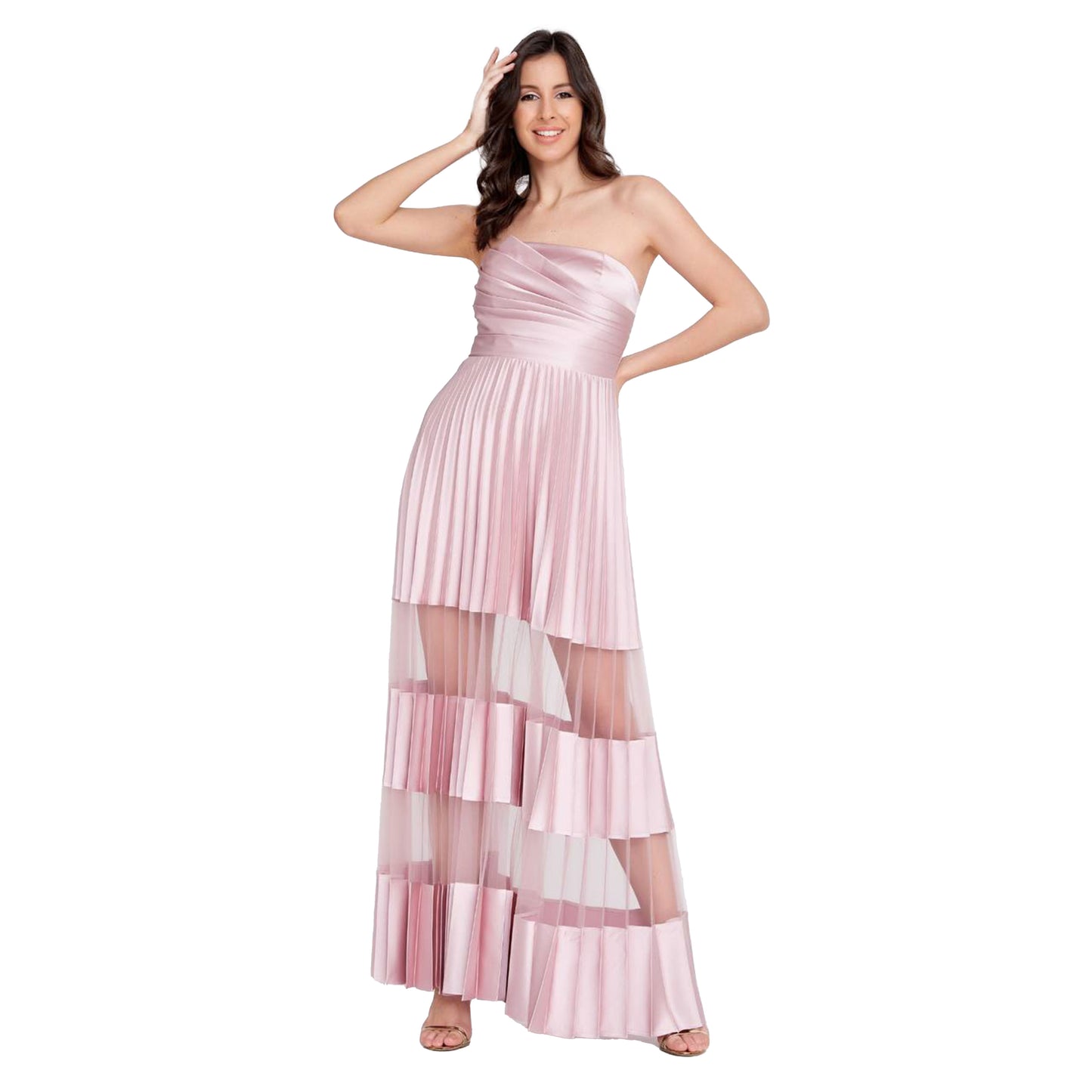 Pink Long Dress