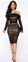 long sleeve Midi Dress