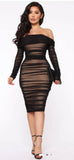long sleeve Midi Dress