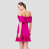 Fuchsia Pink Cocktail Dress
