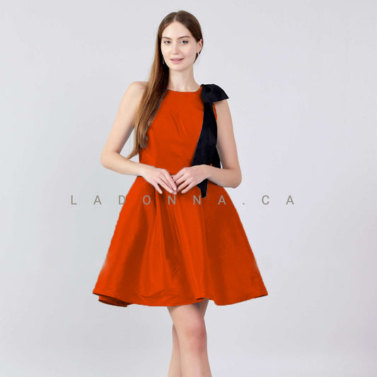 Cherry Bombshell Cocktail Dress
