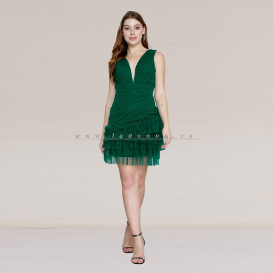 CATEYES ELEGANT MINI DRESS
