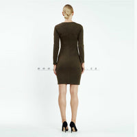 Khaki Casual Dress